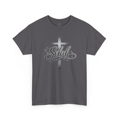 Selah Cross Tee — Men's Christian T‑Shirt