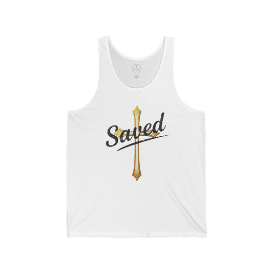 Saved Men’s Tank Top – Christian Apparel