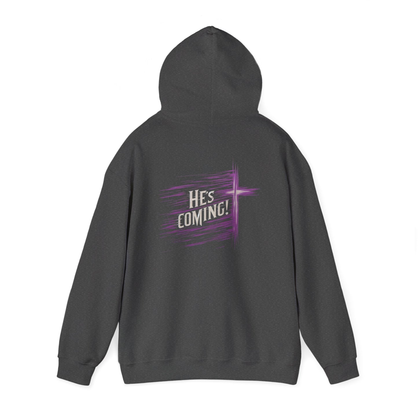 He’s Coming – Men’s Christian Hoodie