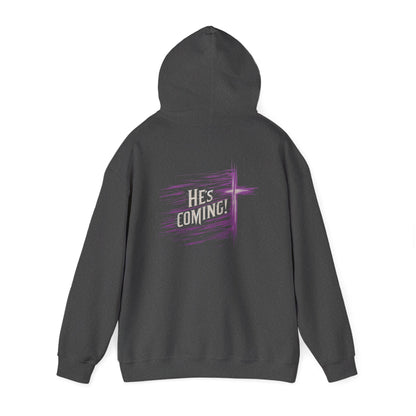 He’s Coming – Men’s Christian Hoodie