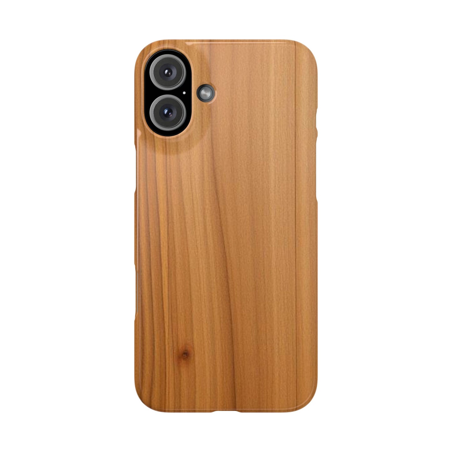 Natural Wood Grain iPhone Snap Case