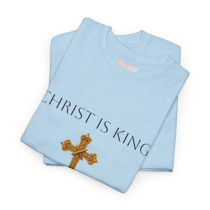 Christ is King - Women’s Christian Tee (Dark Lettering)
