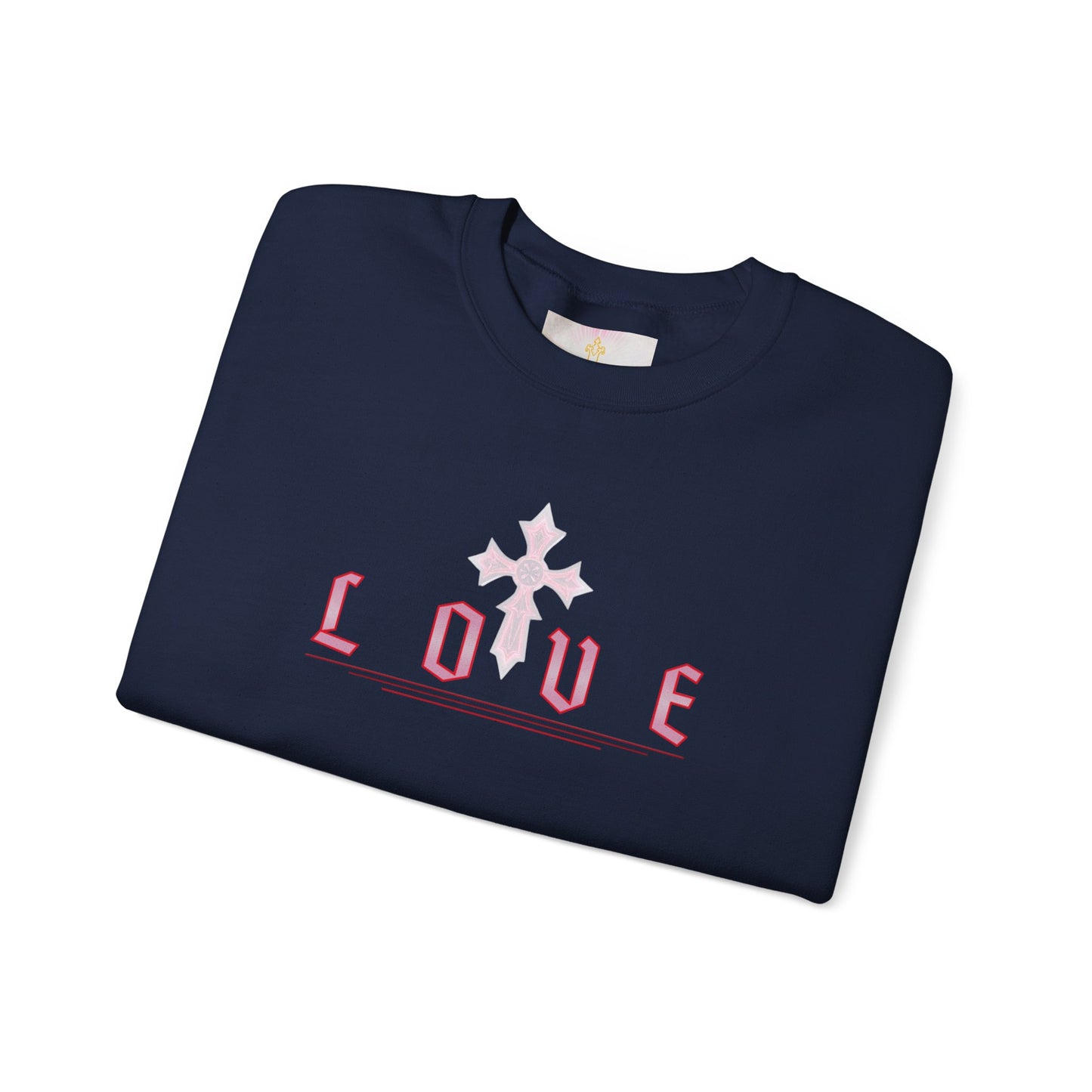 Fearless Love Men’s Sweater – Courage in Faith