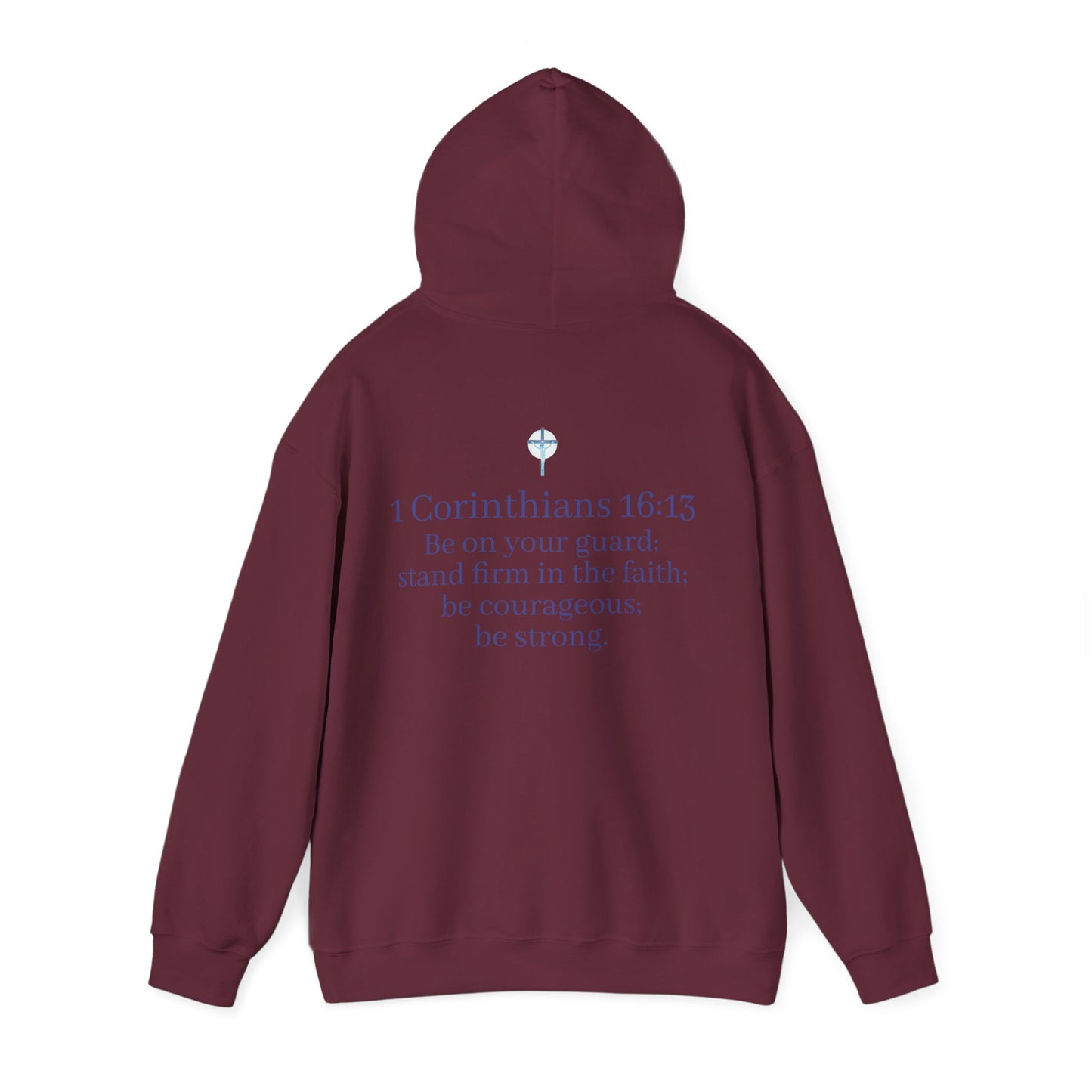 FAITH & Strength – Men’s Scripture Hoodie