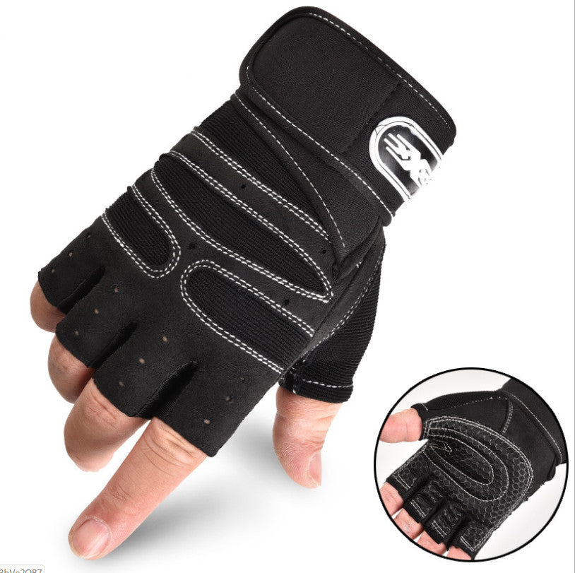 Half Finger Breathable Fitness Gloves