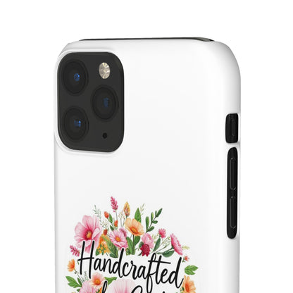 Handcrafted by God Snap Case for iPhone – Fearfully & Wonderfully Made
