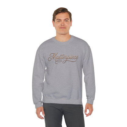 Masterpiece Signature Men’s Sweatshirt – Inspirational Christian Faith Apparel