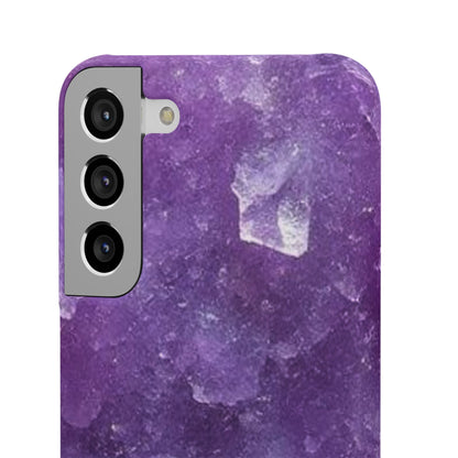 Amethyst Crystal Finish Samsung Snap Case