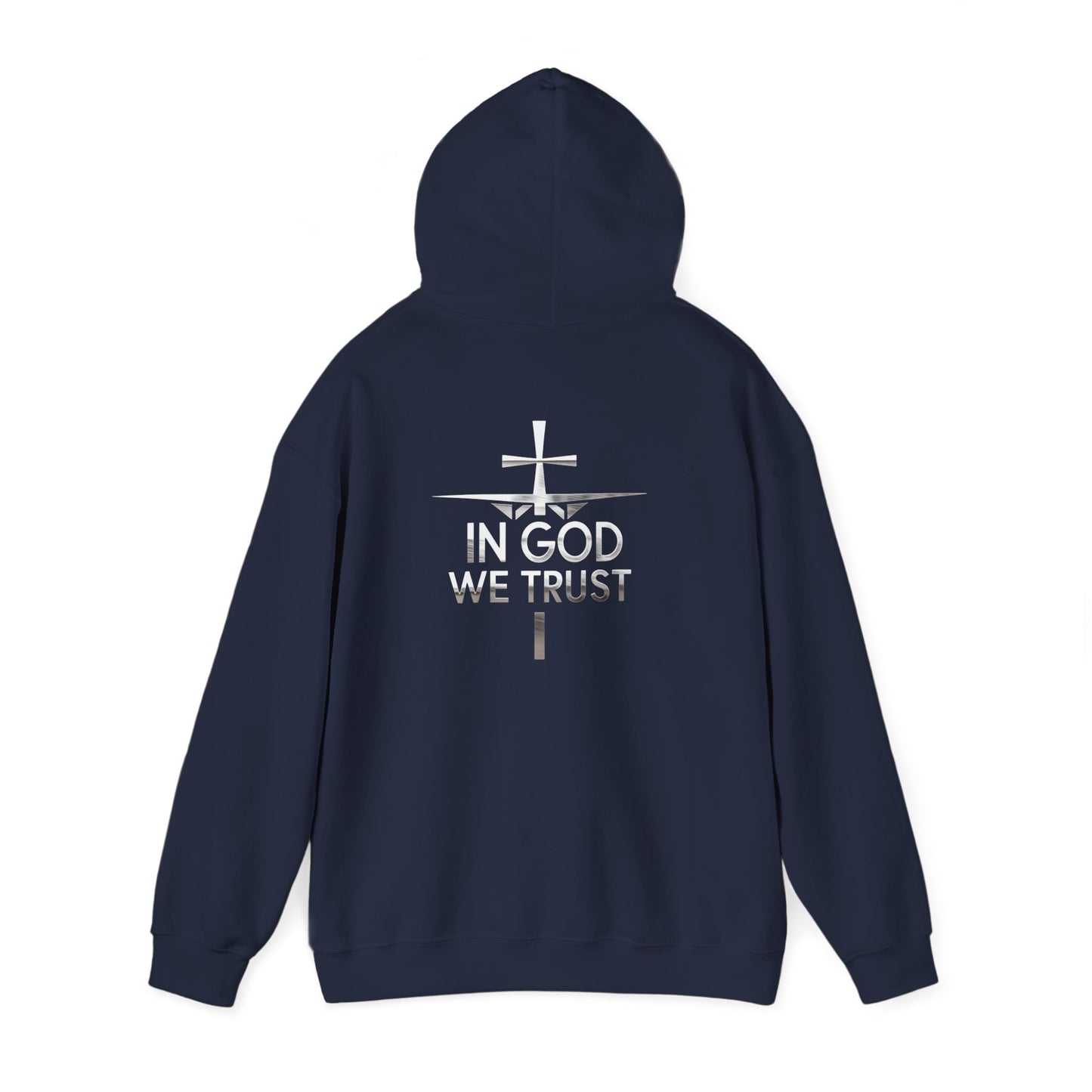 In God We Trust (Silver) Women’s Christian Hoodie