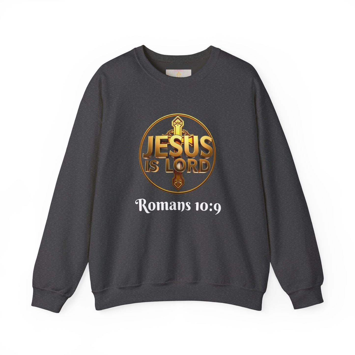 Bold Faith Women’s Sweatshirt – Proclaim Jesus Is Lord & He Is Risen (White Lettering)