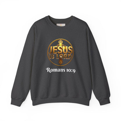 Bold Faith Women’s Sweatshirt – Proclaim Jesus Is Lord & He Is Risen (White Lettering)