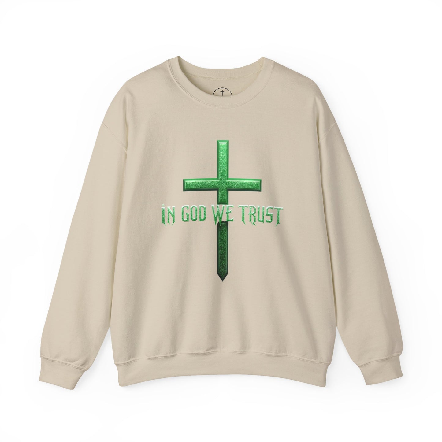 In God We Trust (Matrix) - Men's Christian Sweater