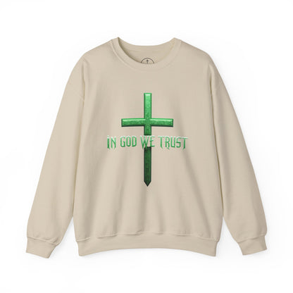 In God We Trust (Matrix) - Men's Christian Sweater