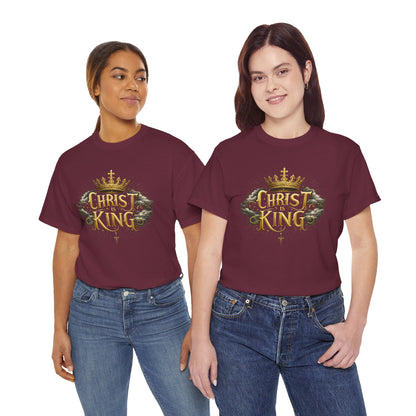 Christ is King Crowned - Women's Christian T-Shirt