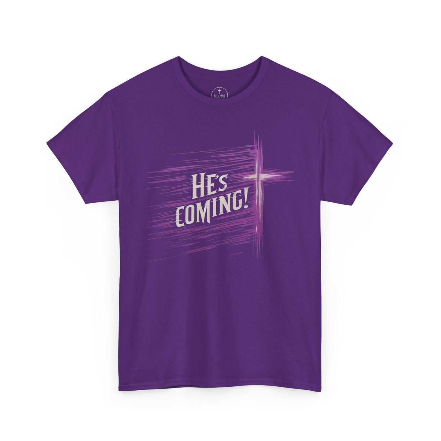 He’s Coming – Bold Christian Men’s Tee