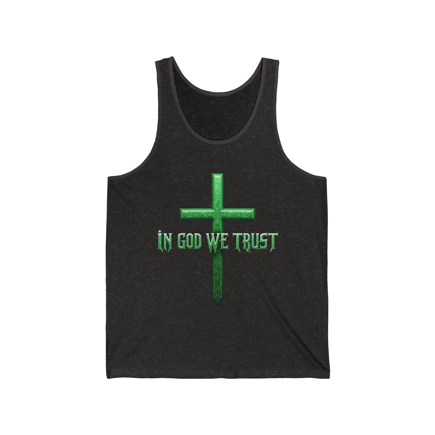 In God We Trust | Men’s Tank Top – Built on Faith