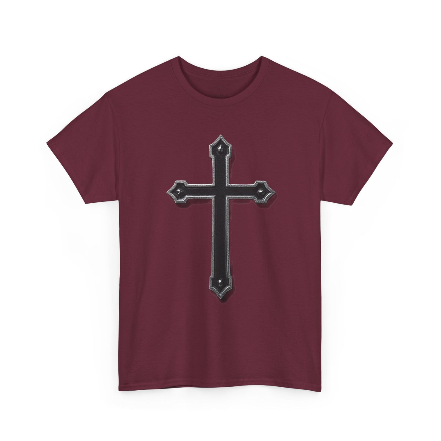 Black Cross Men’s Christian T-Shirt