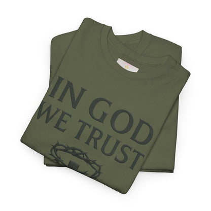 In God We Trust (Crown of Thorns) – Women’s Christian Tee