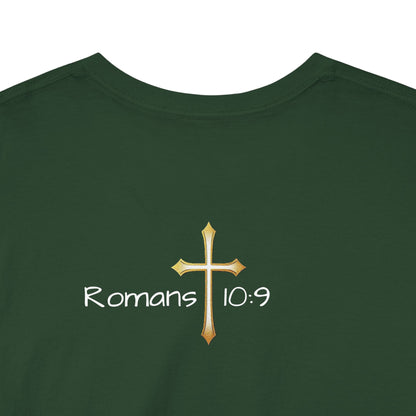 Simple Math of Salvation Men’s T-Shirt – Bold Faith (White Chalk)