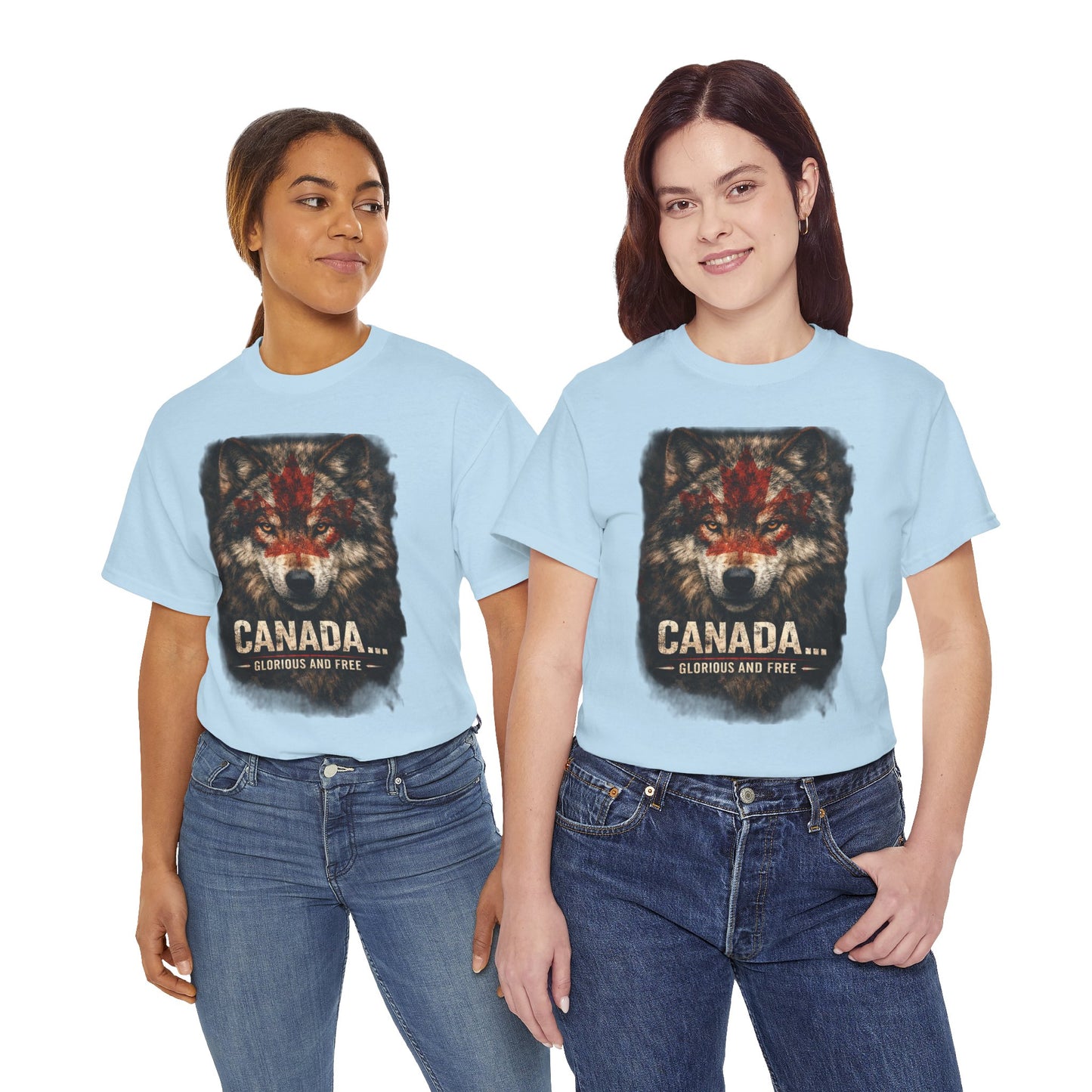 War Paint – Canada: Glorious and Free Women's T-Shirt