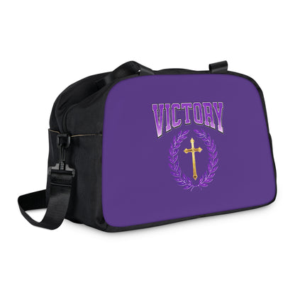 Strength & Victory in Purple – Fitness Bag