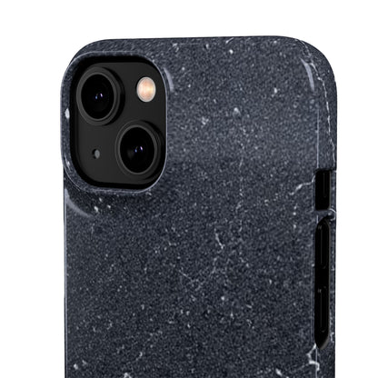 Dark Granite Finish iPhone Snap Case