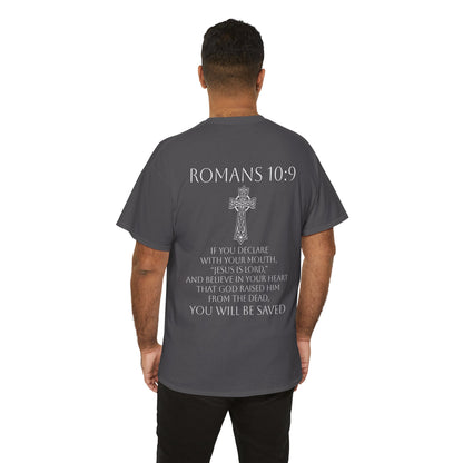Jesus Is Lord – Men’s Christian Tee (White Lettering)