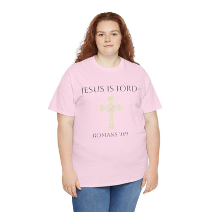 Jesus is Lord - Christian Women's Tee (Black Lettering)