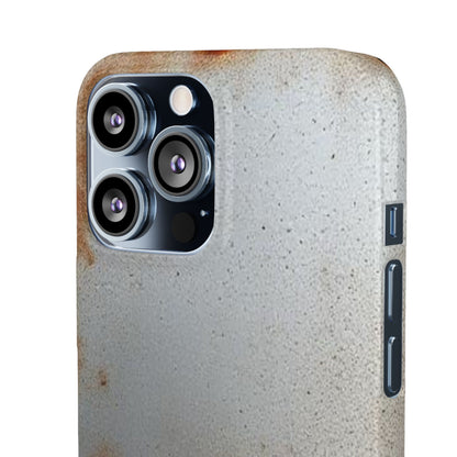 Old Steel Finish iPhone Snap Case