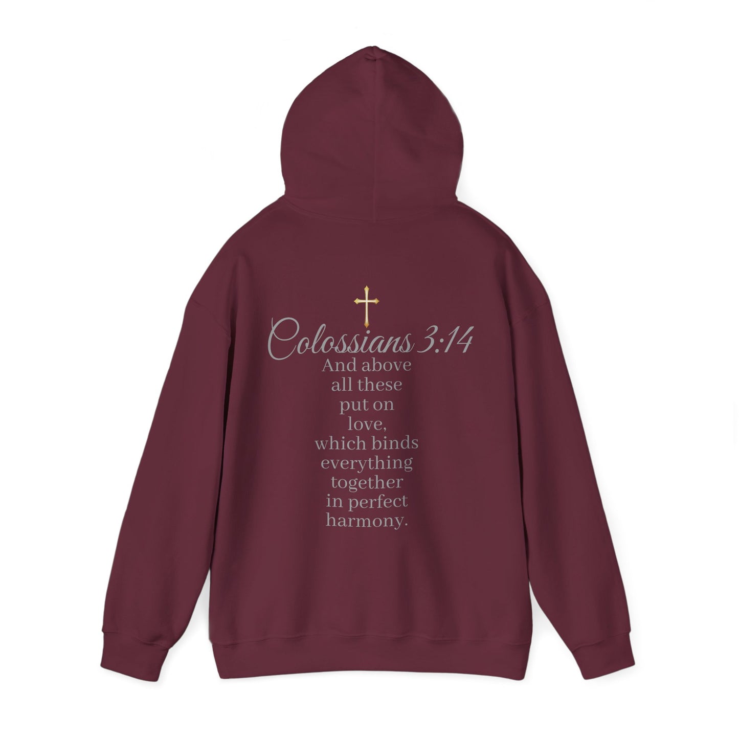Put On Love Women’s Hoodie – Faith in Every Layer