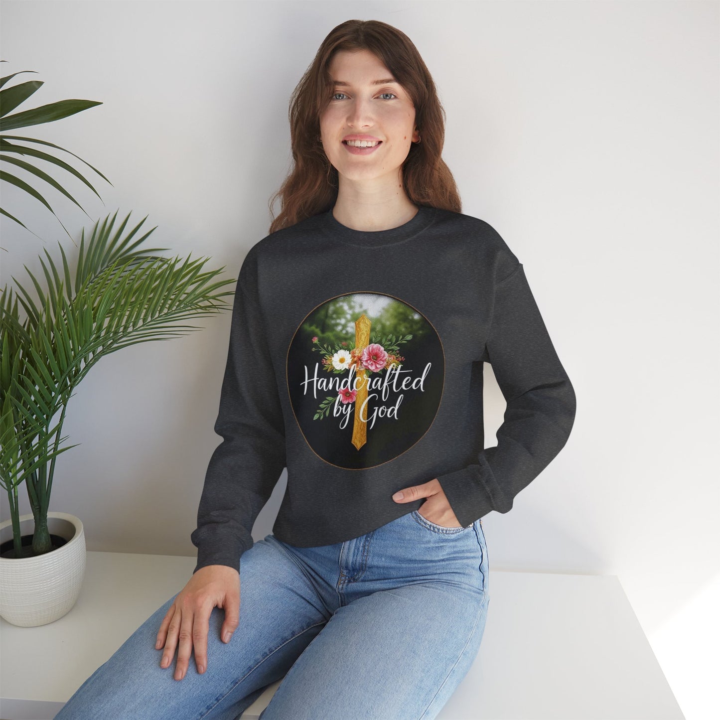 Created with Purpose – Women’s Faith-Inspired Sweatshirt