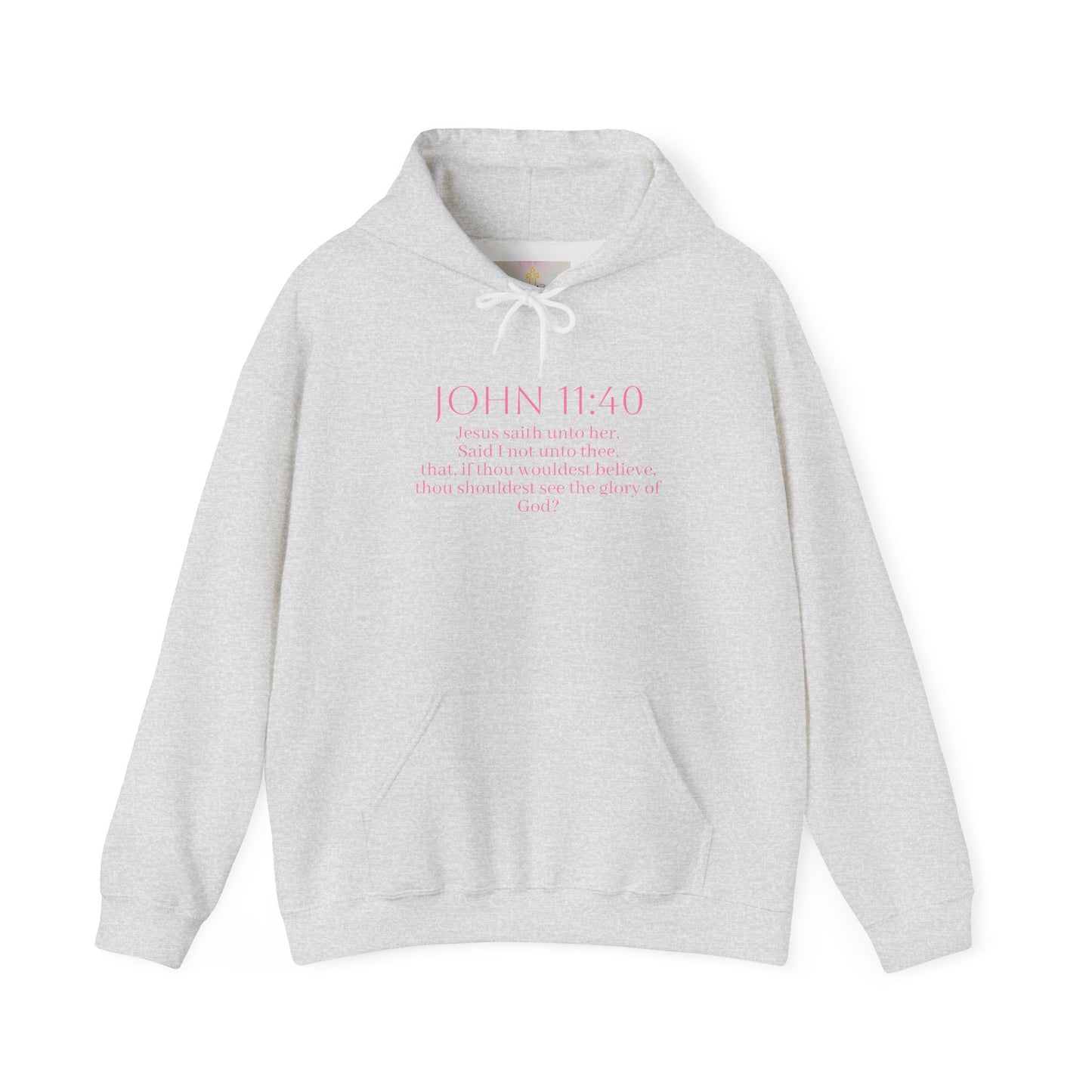 Believe | Women’s Christian Hoodie with John 11:40