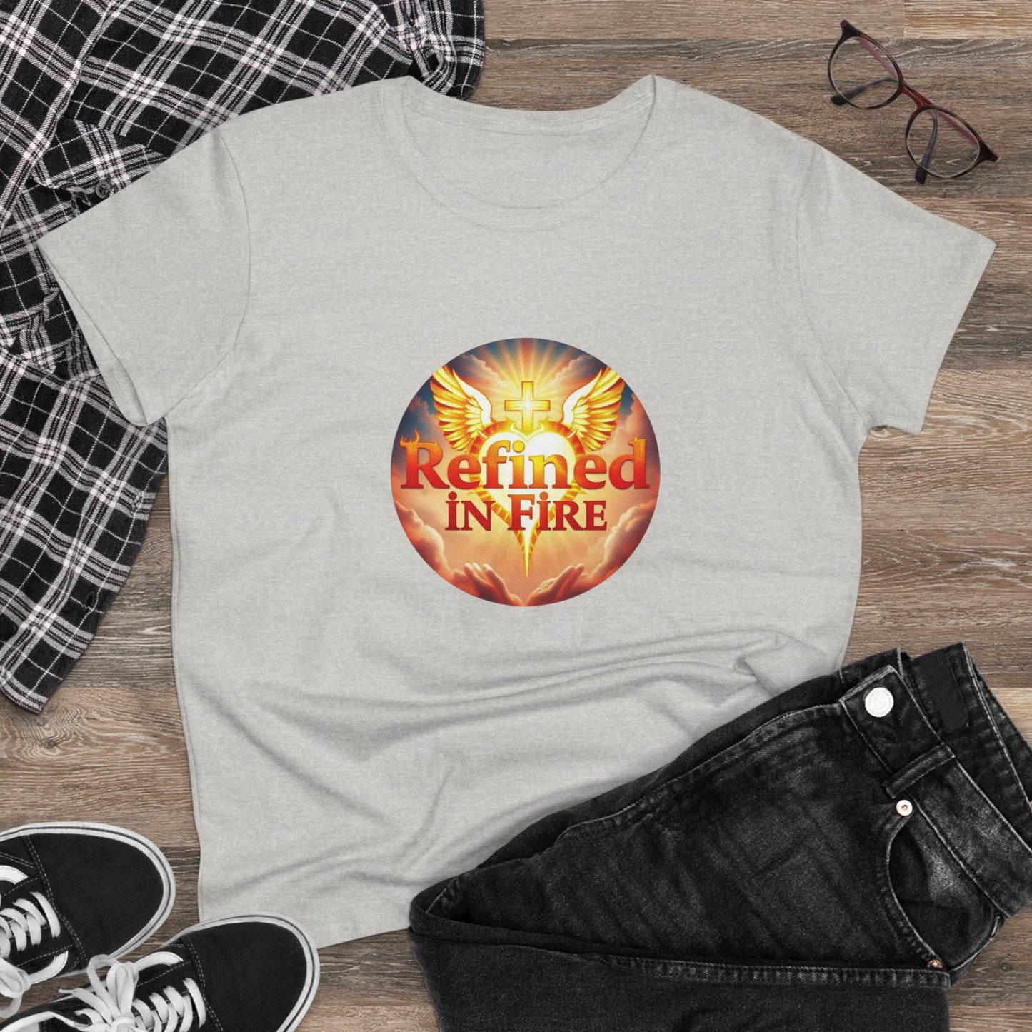Refined in Fire – Women’s Tee of Inner Strength