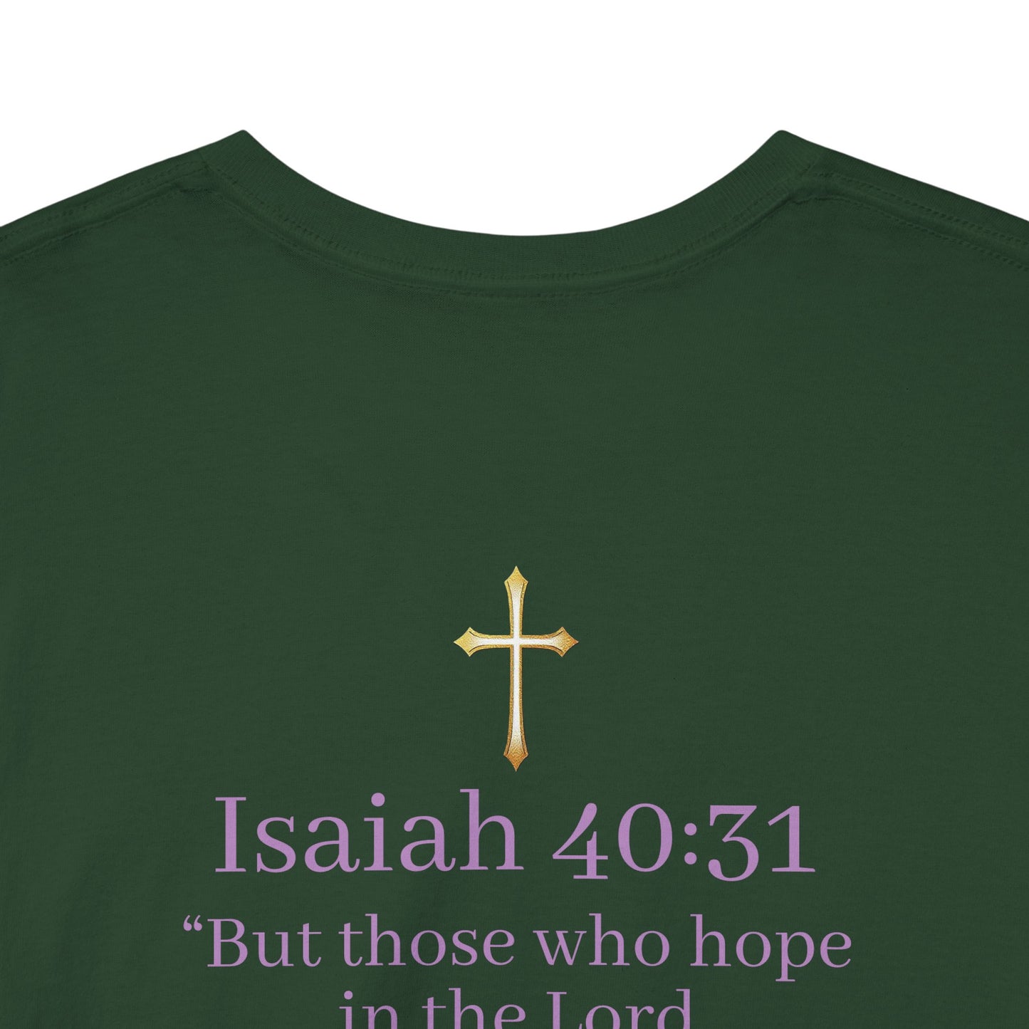 Men’s “Hope” Tee – Bold Scripture Design | Isaiah 40:31