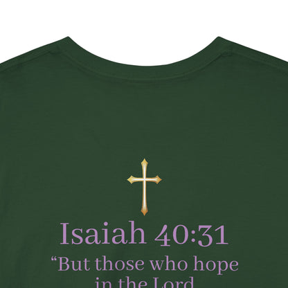 Men’s “Hope” Tee – Bold Scripture Design | Isaiah 40:31