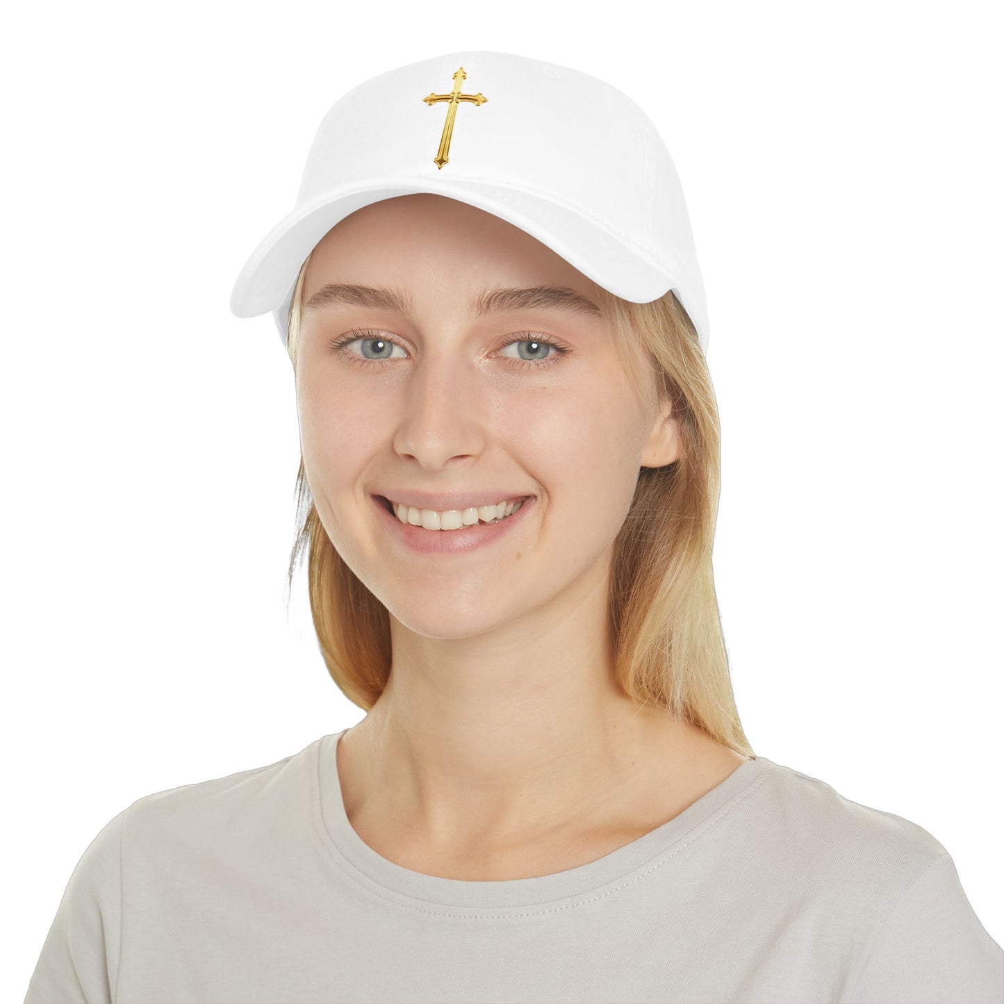 Gold Cross - Women's Christian Baseball Cap