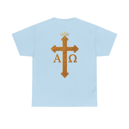 Christ Is King – Lion & Cross Women’s Christian Tee