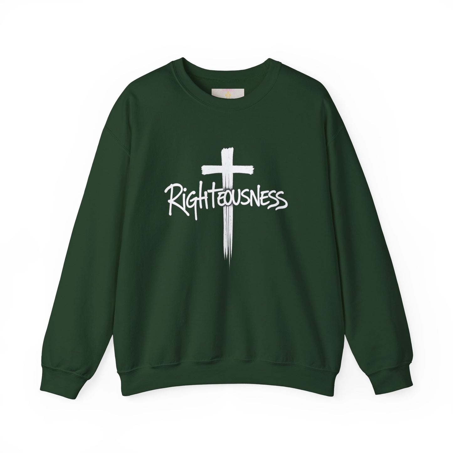 Righteousness - Women's Christian Sweatshirt (Dark Colors)