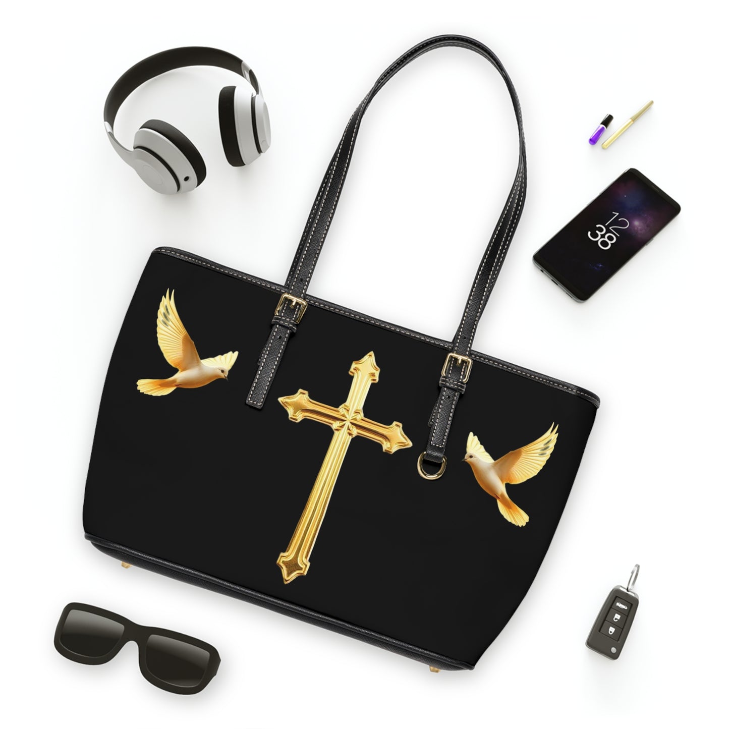 Faith, Peace, and Renewal Shoulder Bag