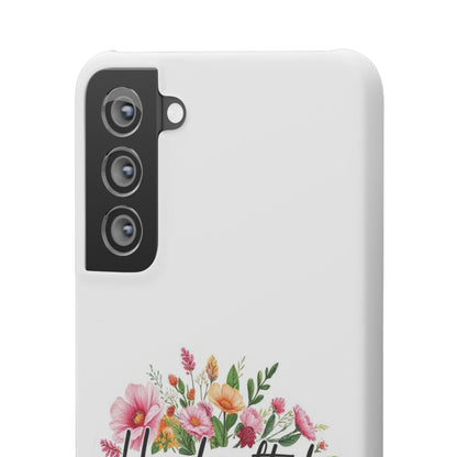 Handcrafted by God Snap Case for Samsung – Fearfully & Wonderfully Made