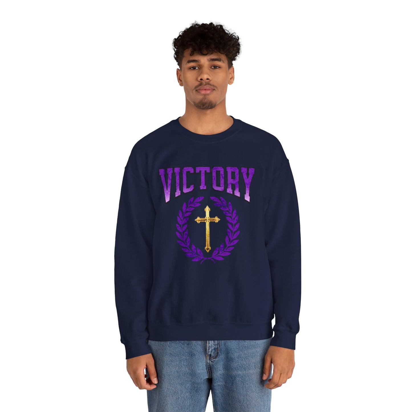 Victory in Christ - Men’s Sweater