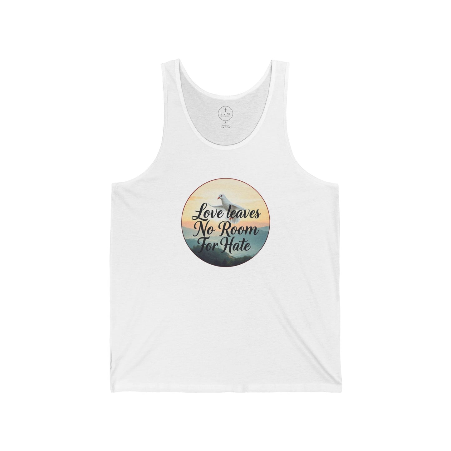 Love Leaves No Room For Hate Women's Tank Top – Christian Apparel