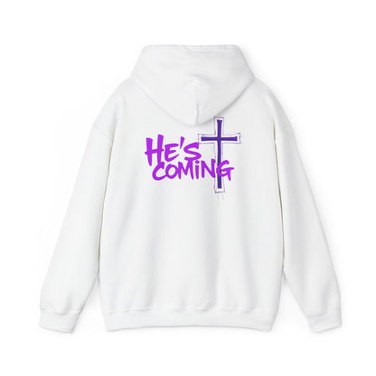 He’s Coming Women’s Hoodie- Christian Apparel