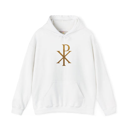 Chi Rho Anointing – Women’s Christian Hoodie