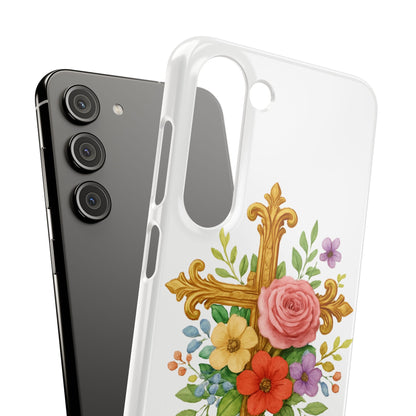Floral Cross Snap Case for Samsung – Faith in Bloom
