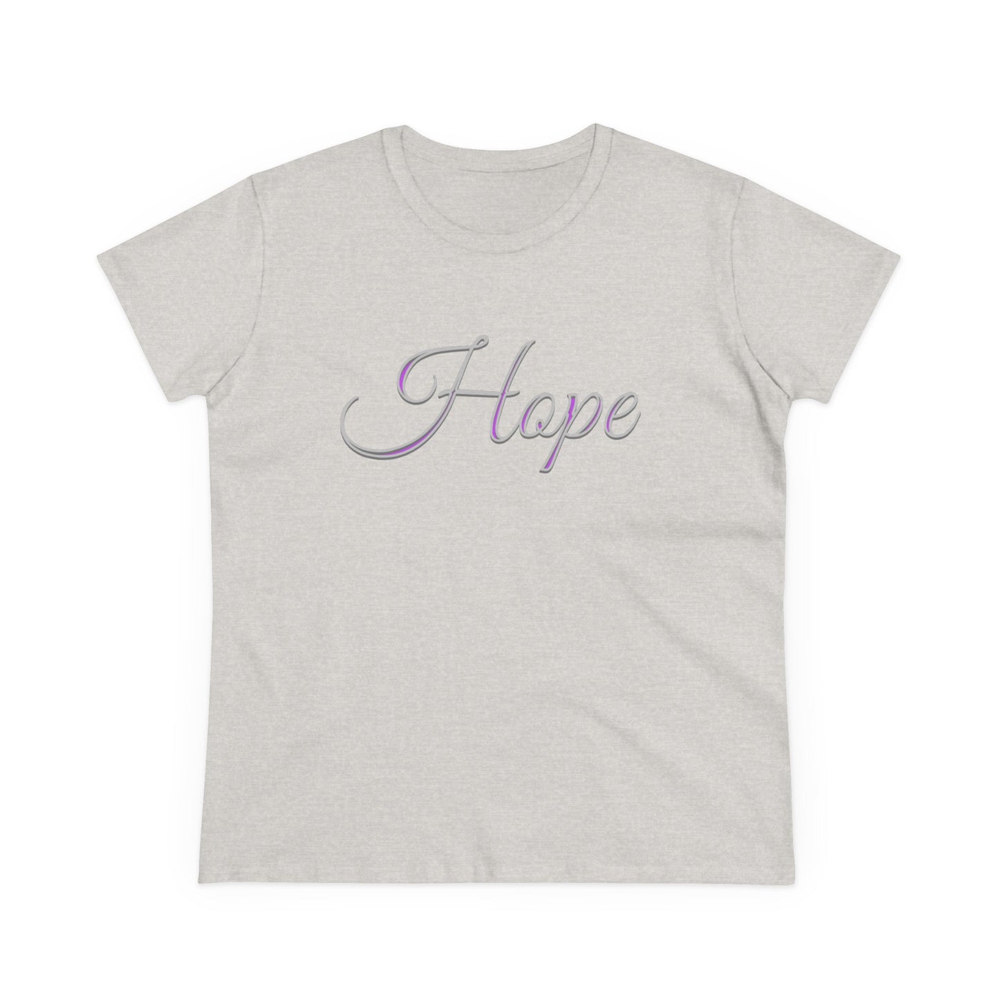 Women’s “Hope” Tee – Inspirational Scripture Design | Romans 15:13
