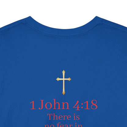 Fearless Love Men’s T-Shirt – Bold Faith in Action