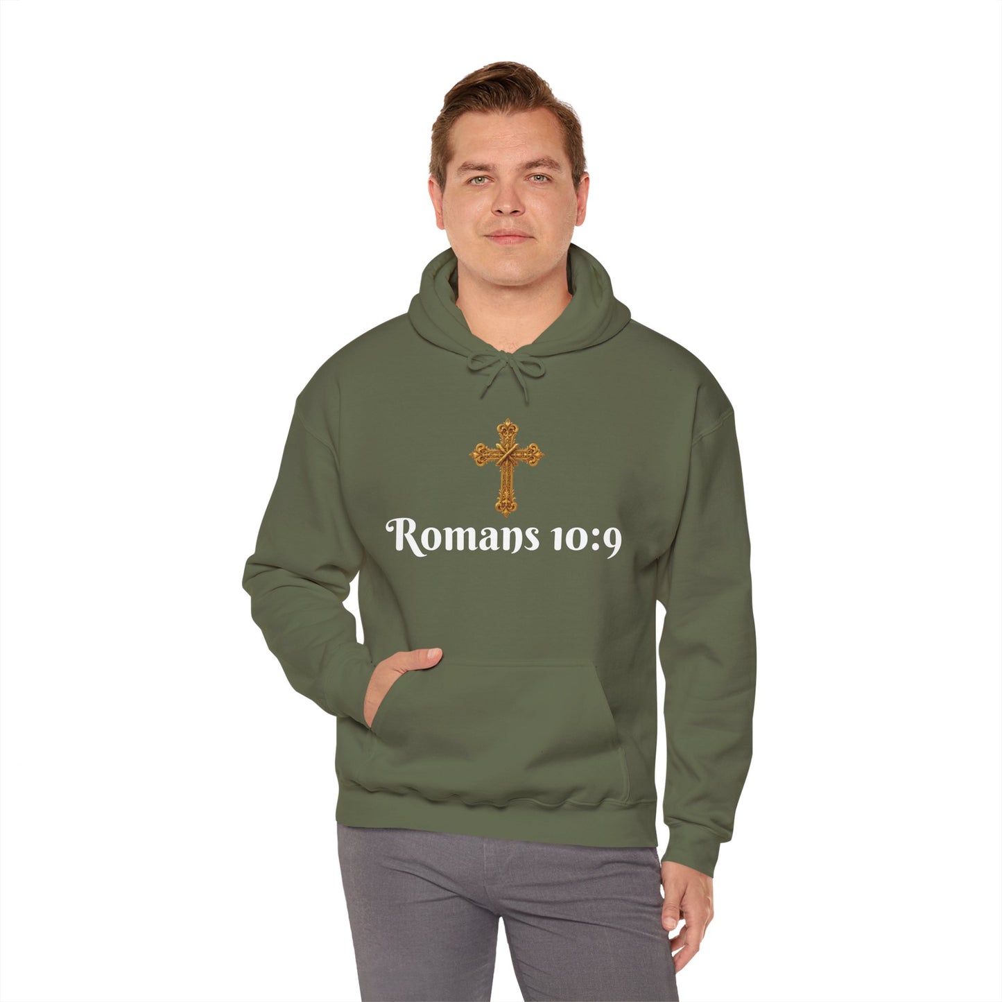 Bold Faith Men’s Hoodie – Proclaim Jesus Is Lord with Style