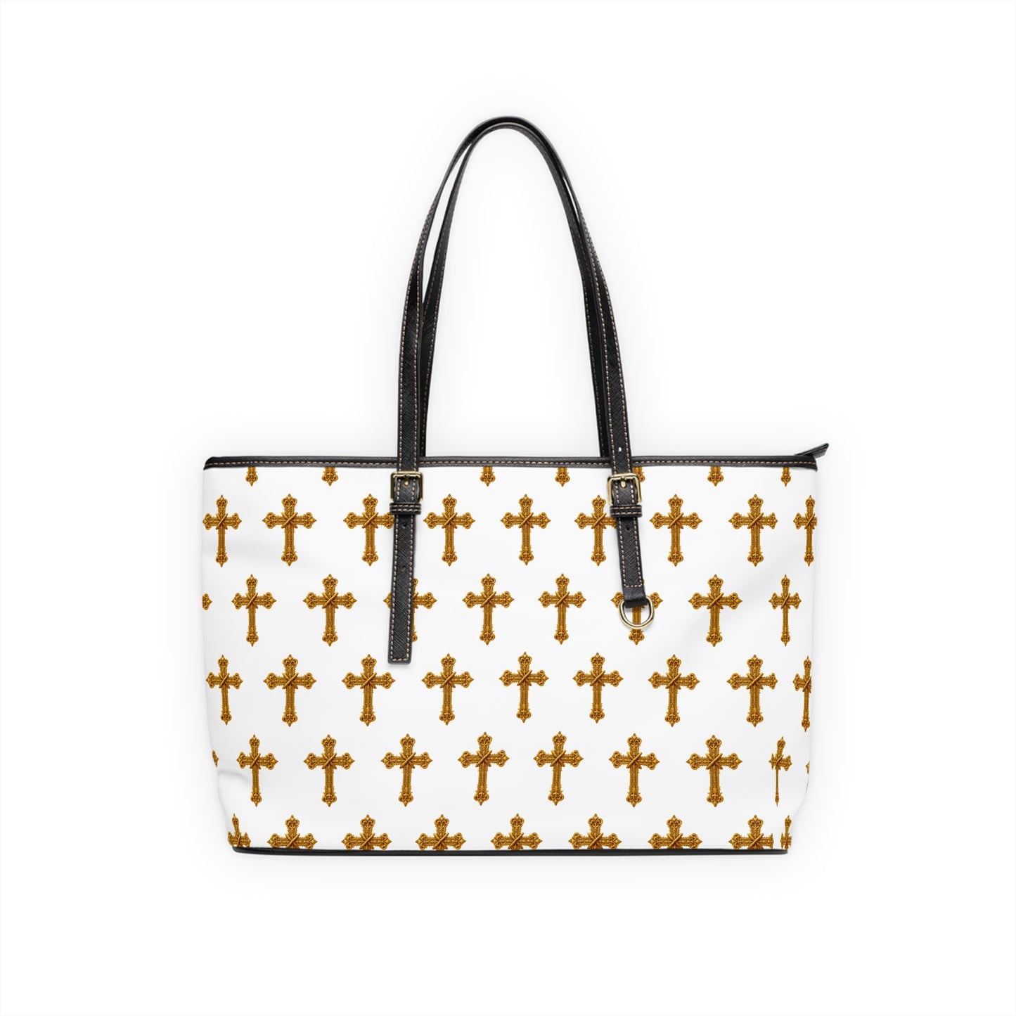 Ornate Cross Shoulder Bag – Elegant Spiritual Statement