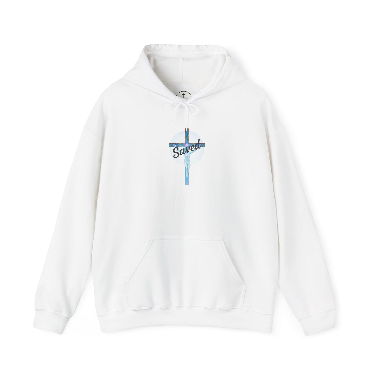 Saved in Christ – Men’s Christian Hoodie